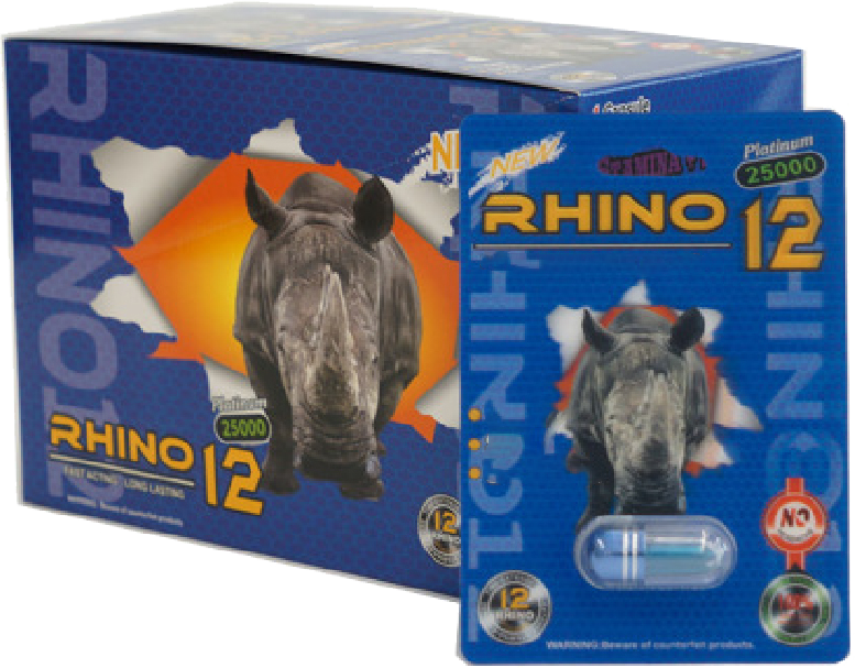 Rhino | Platinum 12 25000 Single 20 Pills Pack