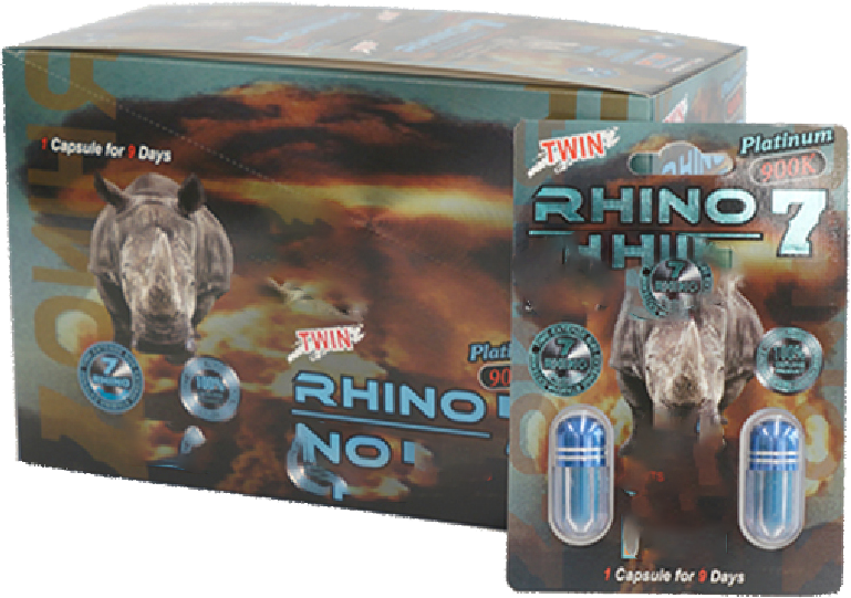Rhino | Platinum 7 900K Double 40 Pills Pack