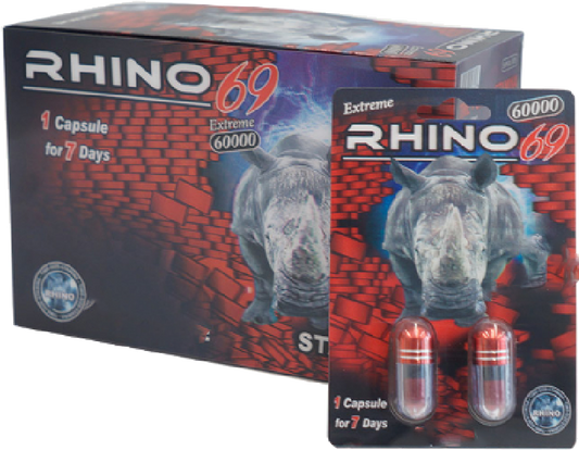 Rhino | 69 60000 Double 40 Pills Pack