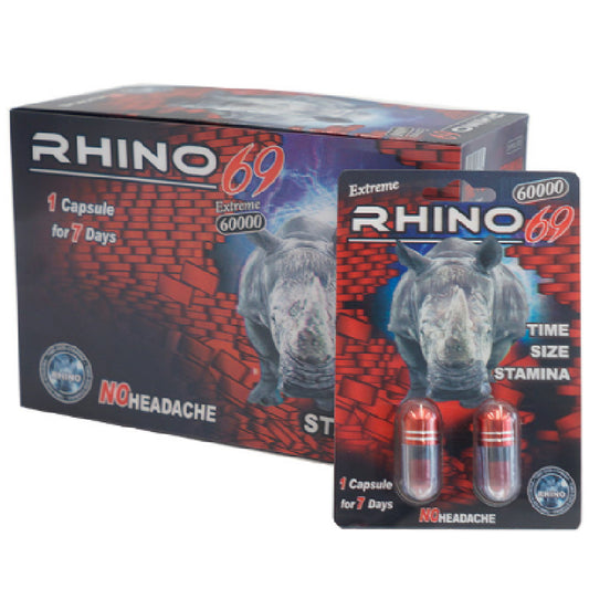 Rhino | 69 60000 Double 40 Pills Pack
