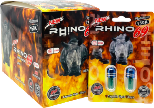 Rhino | Platinum 69 150k Double 40 Pills Pack