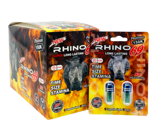 Rhino | Platinum 69 150k Double 40 Pills Pack