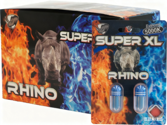 Rhino |  Super XL 5000K Double 40 Pills Pack